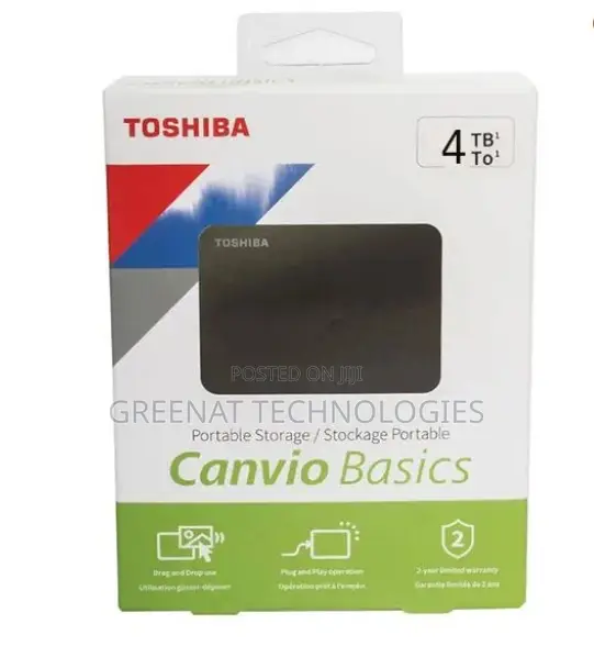 Toshiba 4 TB External HDD