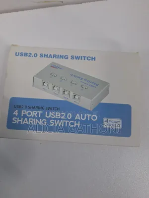 4 Port Usb2.0 Sharing Switch Hub