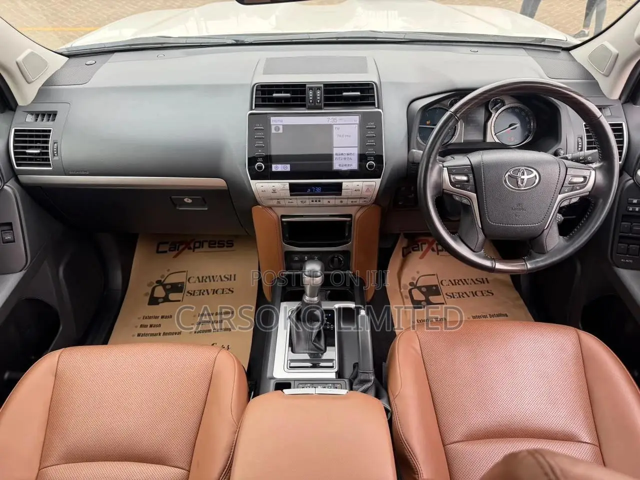 Toyota Land Cruiser Prado 2.8 2021 White