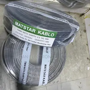 Grey Mat Star 2.5MM Twin and Earth Electrical Cable 90 Metres 3 Core