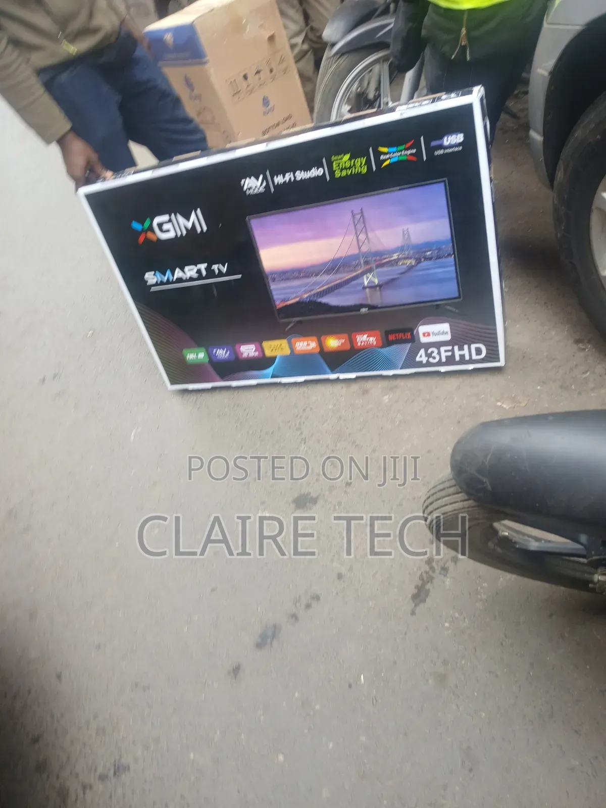 X Gimi 43fhd Smart Led TV – Immersive Full Hd