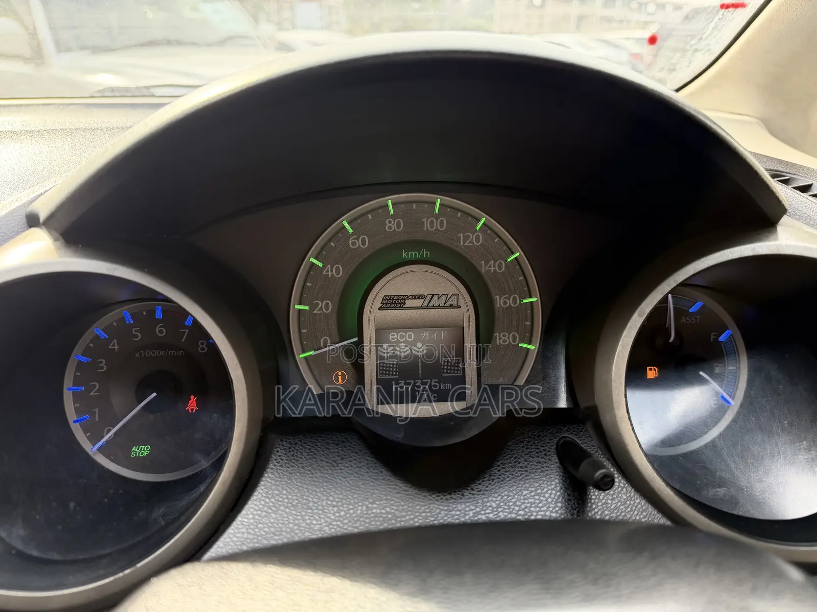 Honda Fit Automatic 2012 Silver