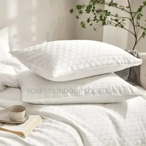 Waffle Weaving Poplin Cotton Duvet Cover Set