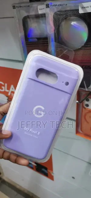 Lilac-Colored GO Pixel 8 Comfortable in-Hand Grip COVER