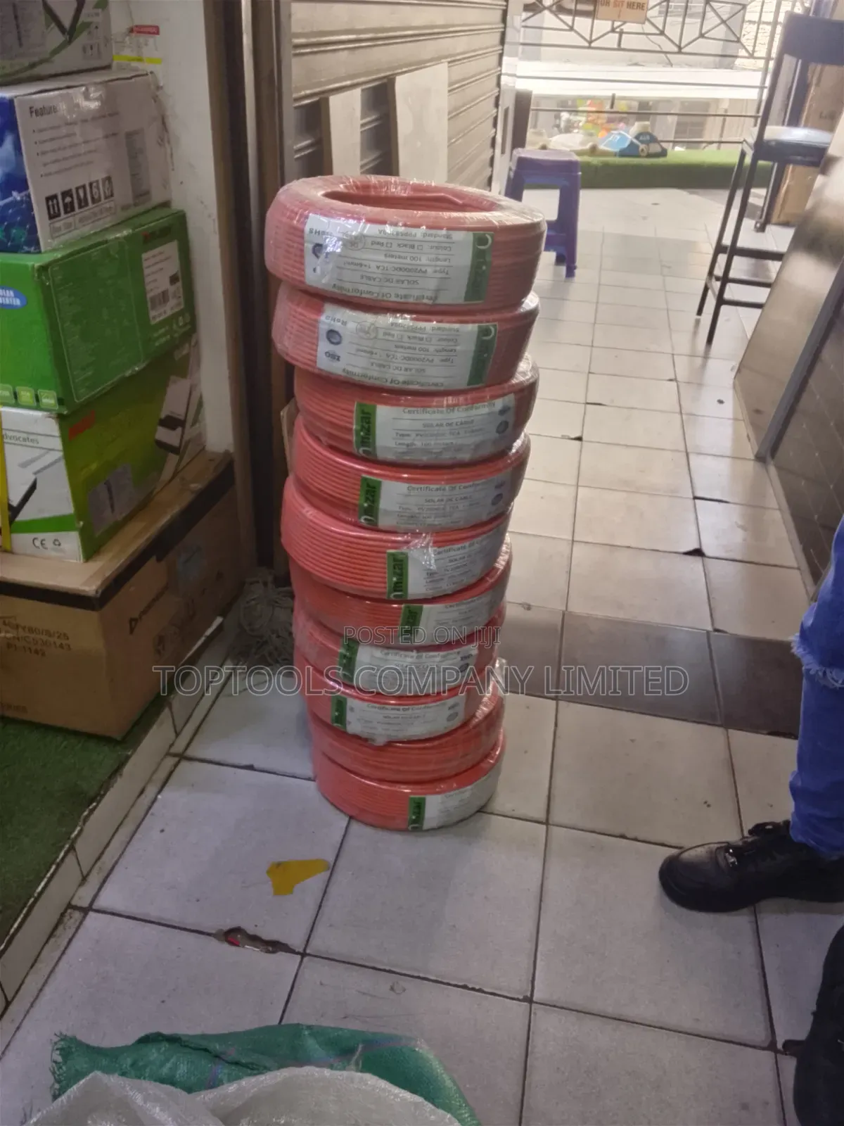 Solar Dc Cable 4.0mm 100mtrs Roll