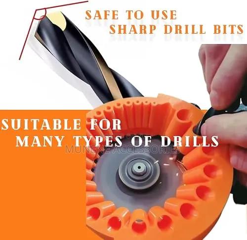 Drill Bit Sharpener Grinder Attachment for 125mm Angle Grinders 2-13mm - thumbnail 4