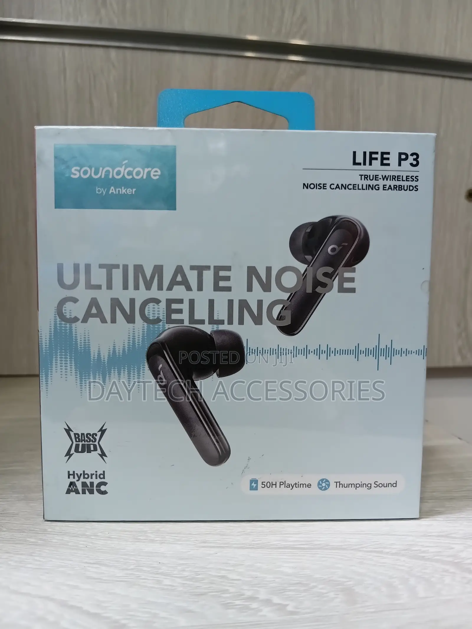 Anker Soundcore Life P3 True-Wireless Noise Cancelling Earbuds.