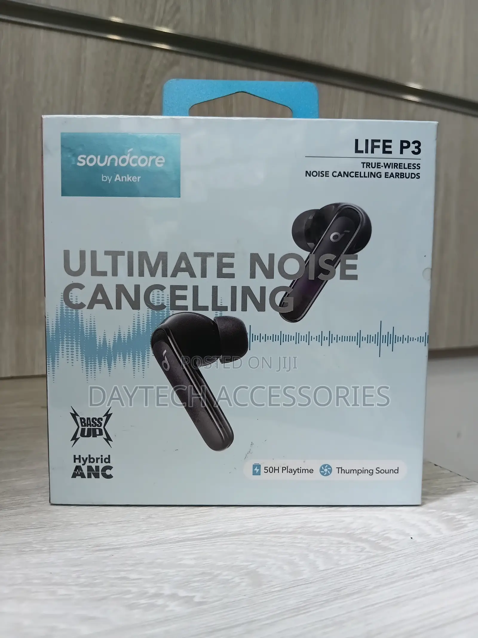Anker Soundcore Life P3 True-Wireless Noise Cancelling Earbuds.