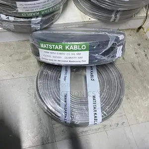 Heavy-Duty Insulation2.5mm300V/500VTwin With Earth Electrical Cable
