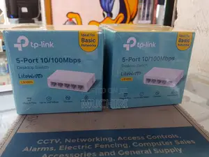 Tplink 5 Port 10/100mbps Desktop Switch Tl-Sf1005d