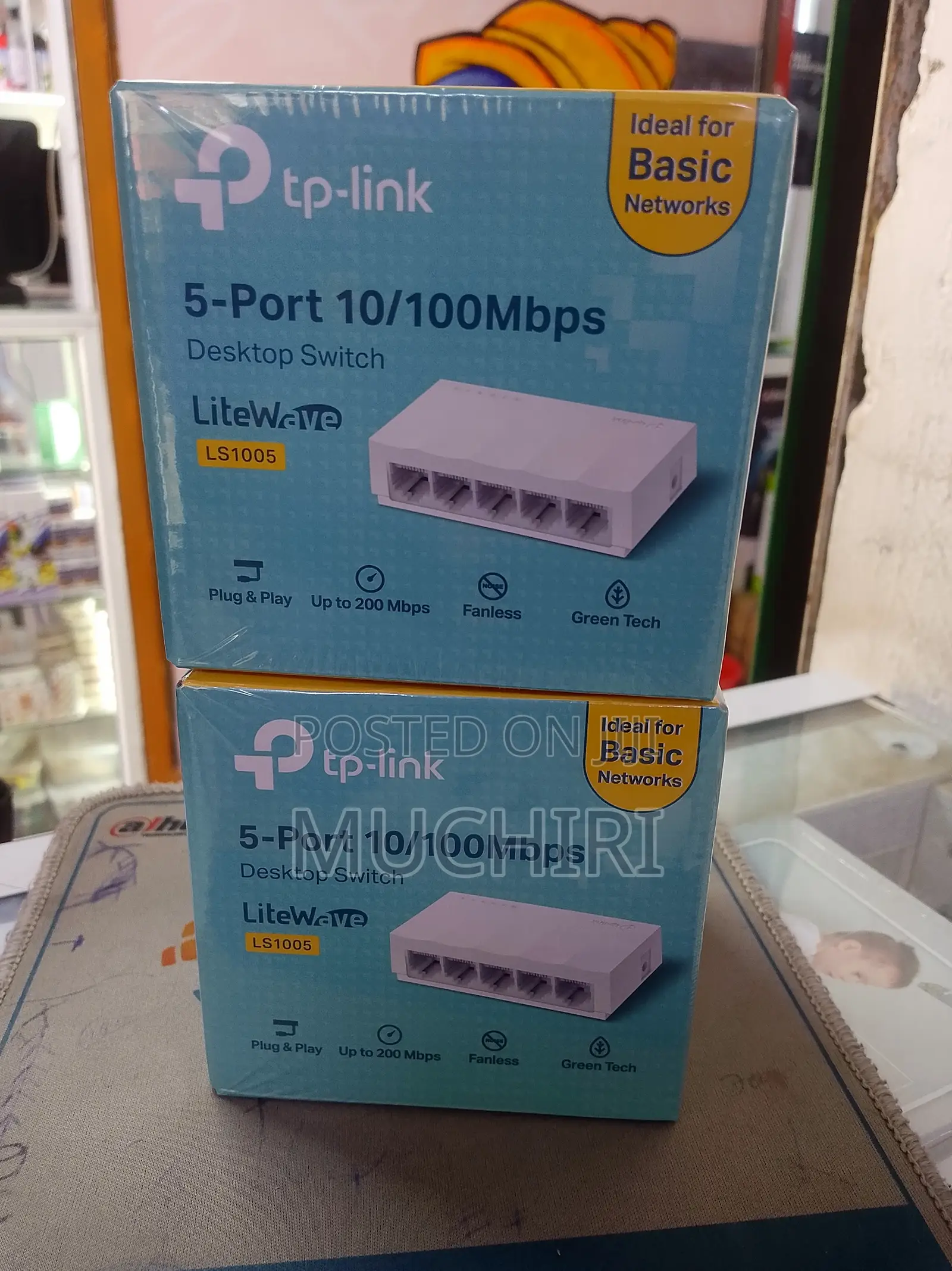 5port TP-Link Network Switch