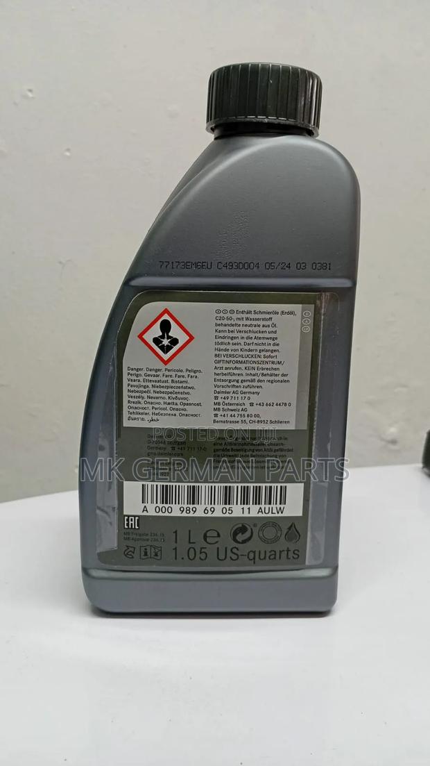 Genuine Mercedes Transmission Fluid/Gearbox Oil 722.9. - thumbnail 2