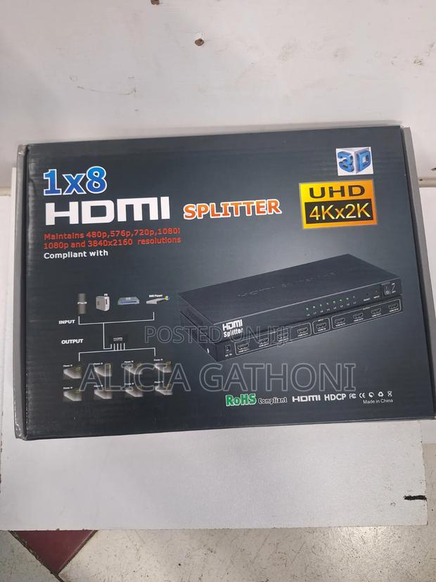 8port Hdmi Splitter 1x8