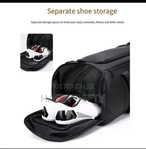 Polished Durable Stylish Duffle Bag With Separate Shoe Compartment