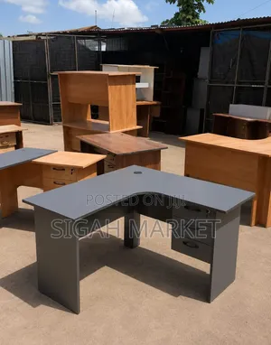 L Shape Home Office Desk Available
