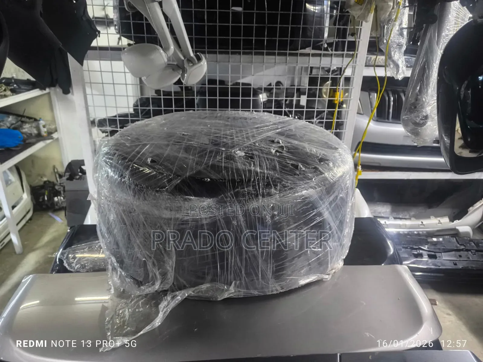 Prado J150 Boot Tyre Cover