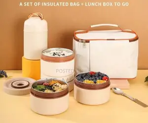 Premium Premium Stainless Steel Insulated Bento Lunch Box Set