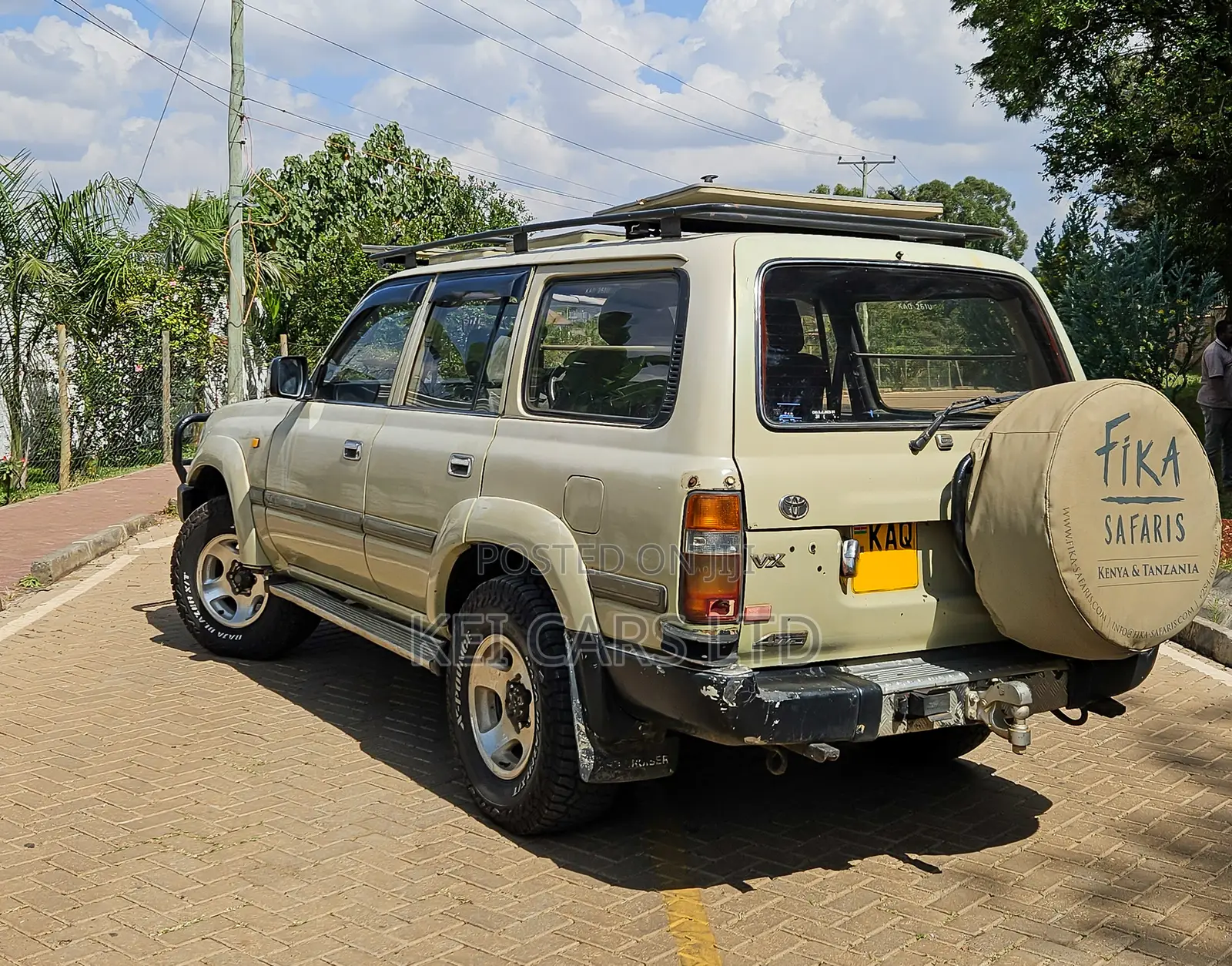 Toyota Land Cruiser 1996 Beige