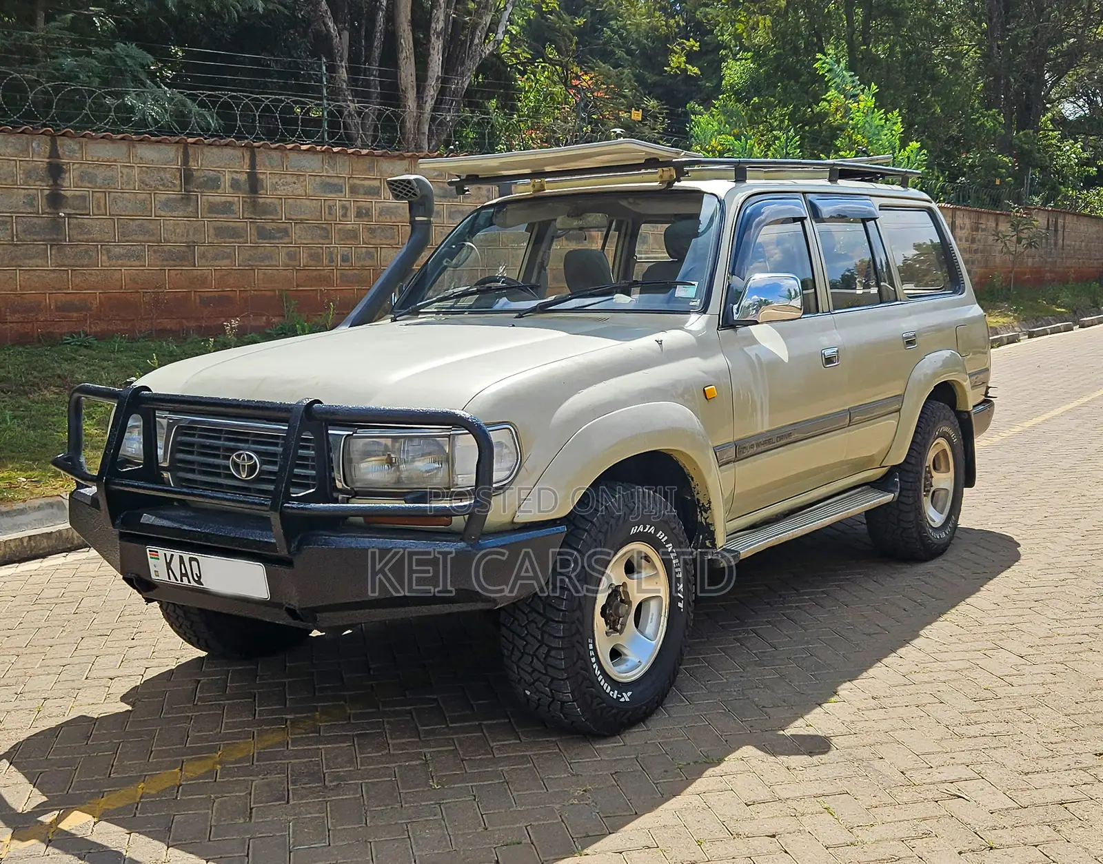 Toyota Land Cruiser 1996 Beige