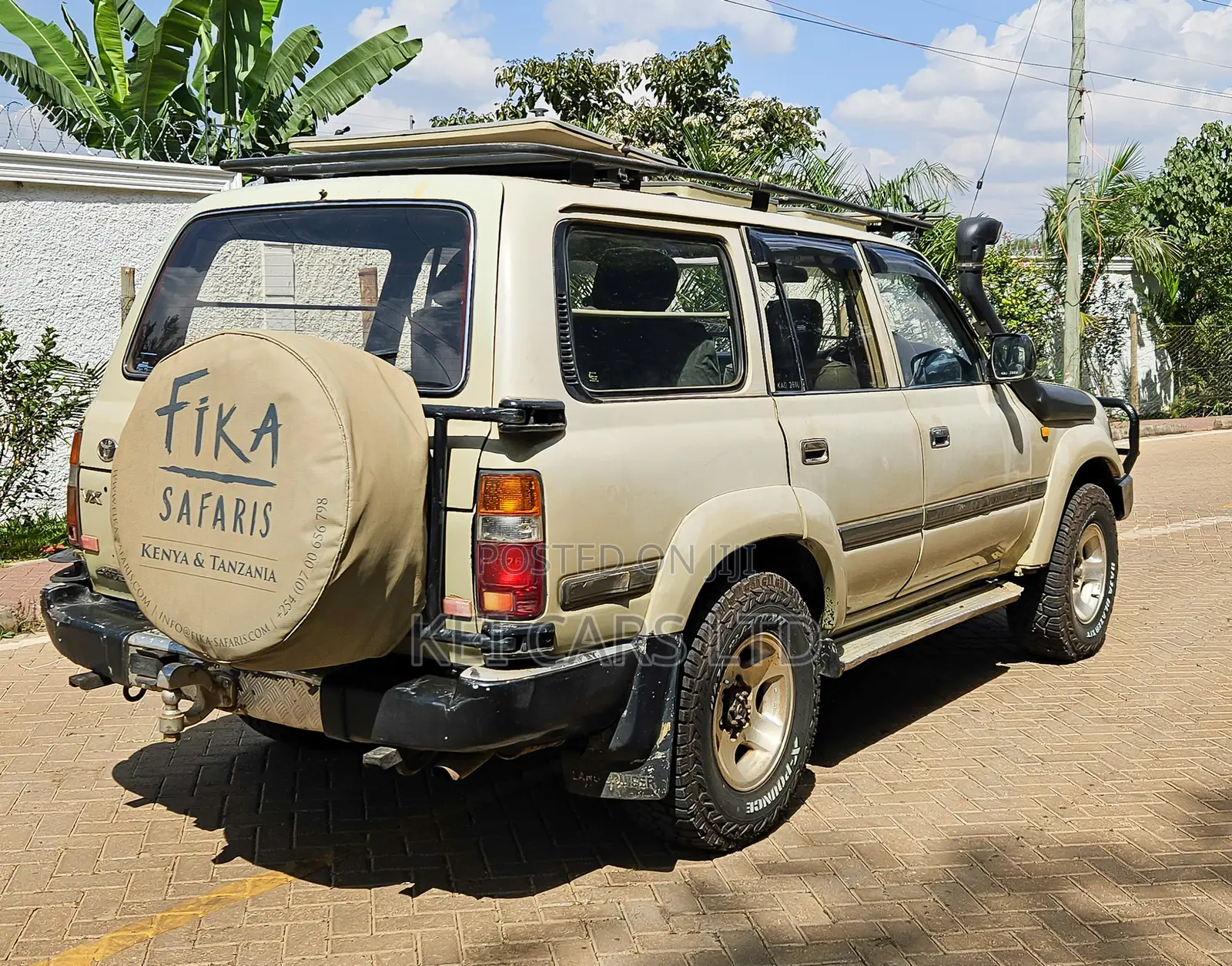 Toyota Land Cruiser 1996 Beige