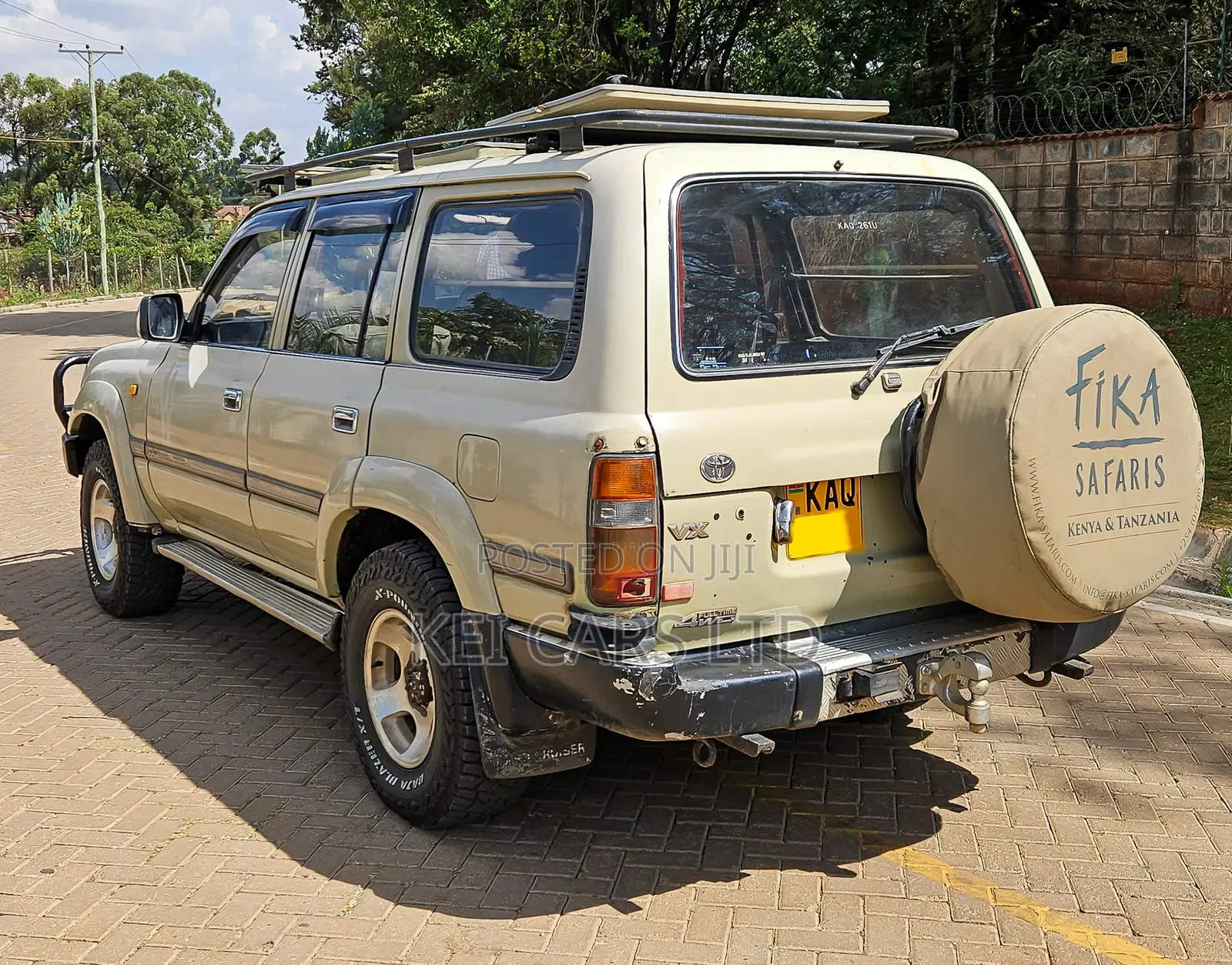 Toyota Land Cruiser 1996 Beige
