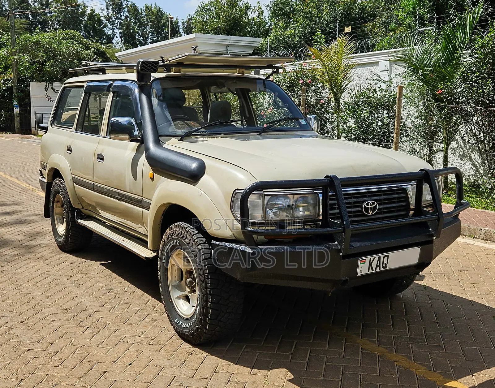 Toyota Land Cruiser 1996 Beige