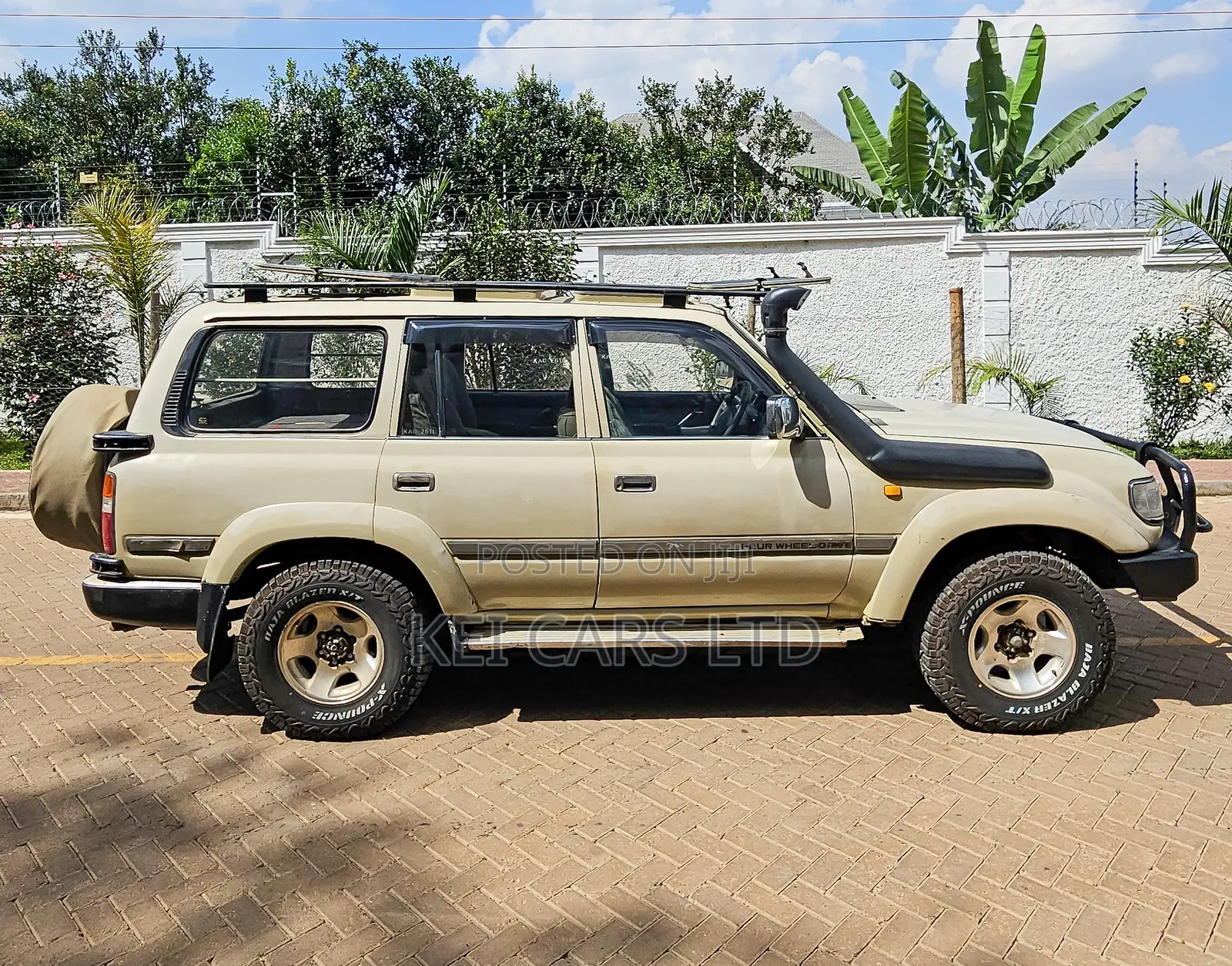 Toyota Land Cruiser 1996 Beige