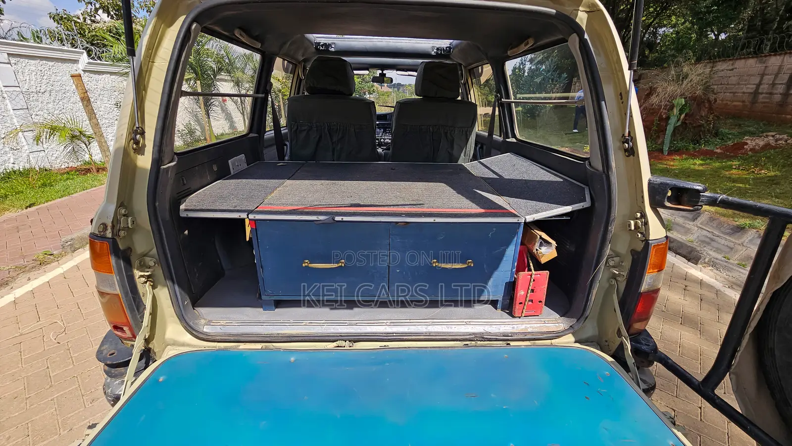 Toyota Land Cruiser 1996 Beige