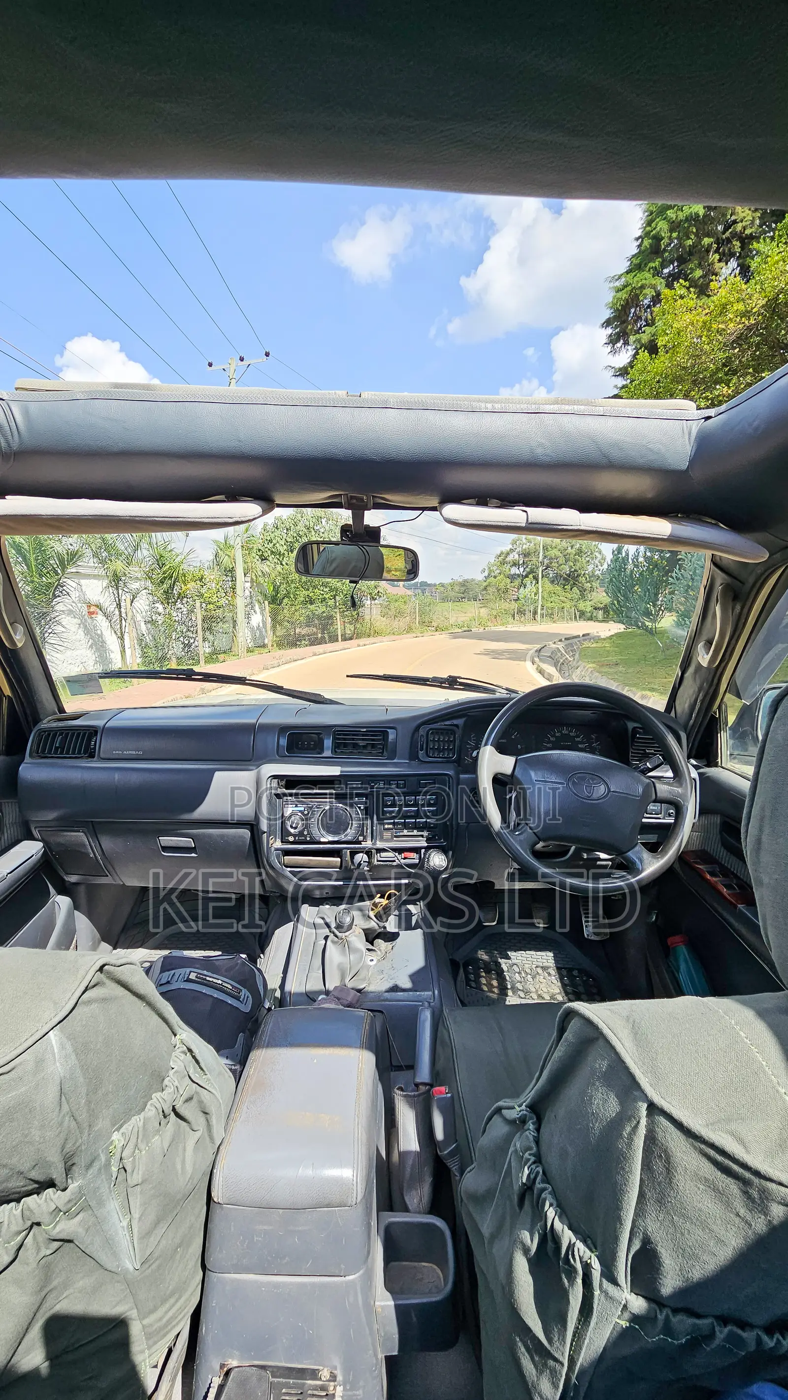 Toyota Land Cruiser 1996 Beige