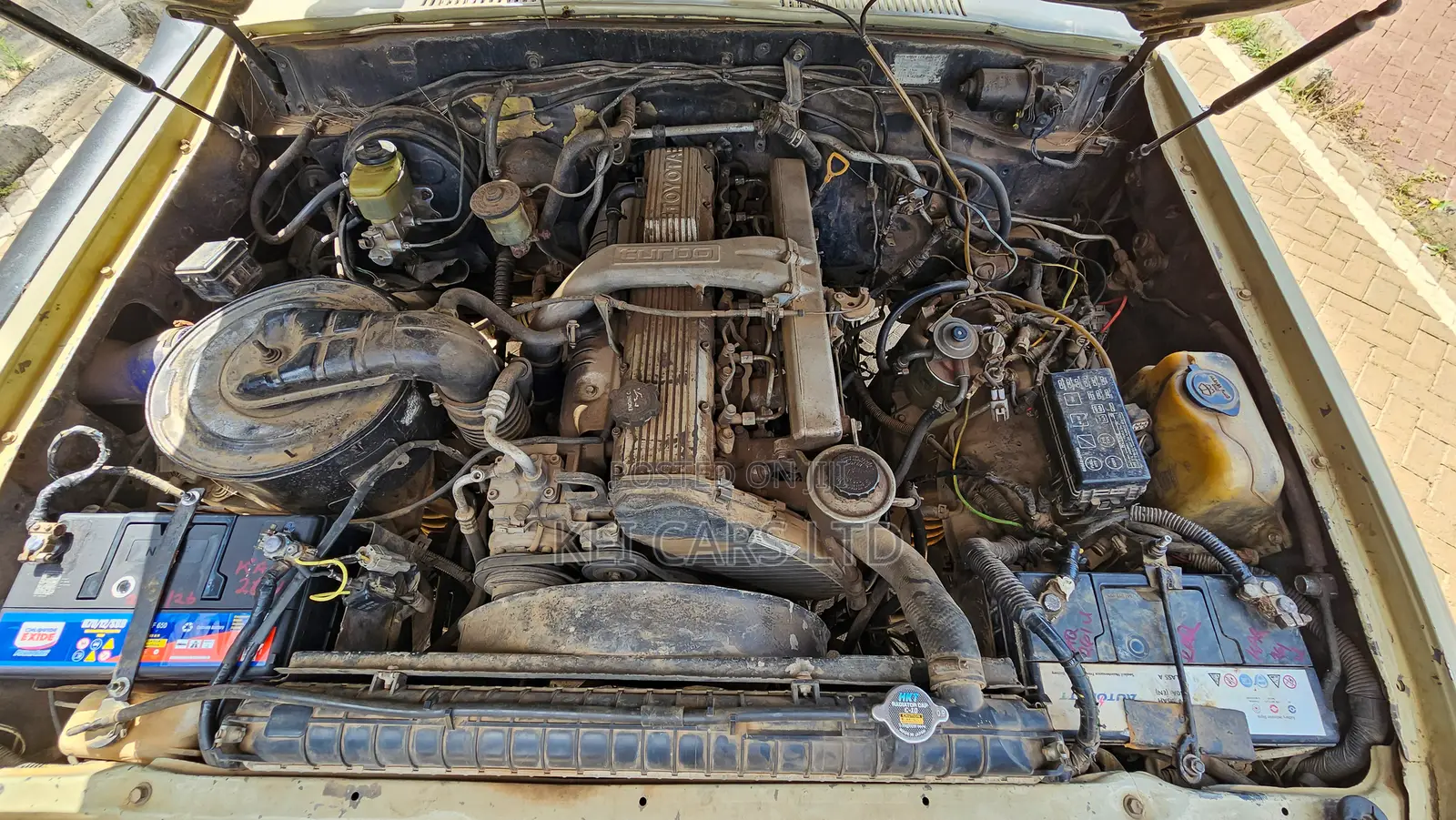 Toyota Land Cruiser 1996 Beige