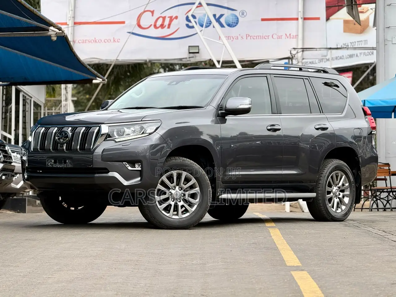 Toyota Land Cruiser Prado 2.8 2019 Gray