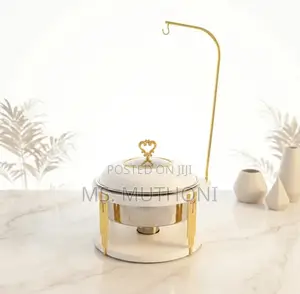 10L Round Chaffing Dish Hanging Buffet Food Warmer.