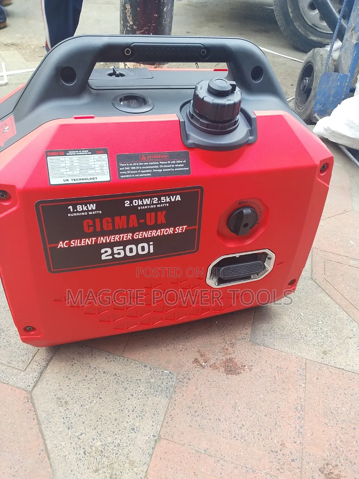 Quality Silent Cigma-Uk Inverter Generator