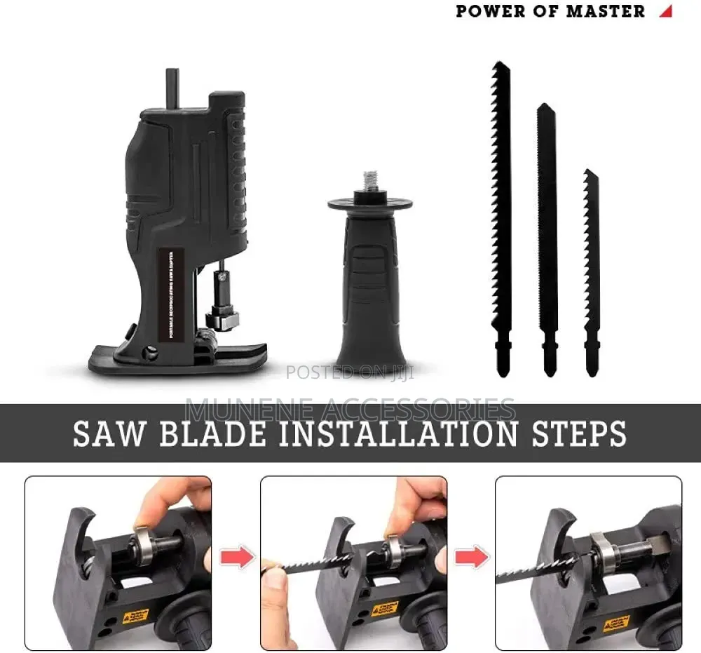 Portable Electric Drill Modified Saw Reciprocating Saw Adapter Kit