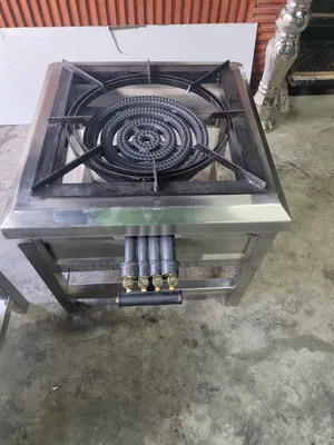Single Four‐Ring Stainless Steel Burner