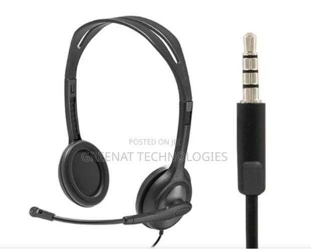 Logitech H111 Stereo Headset With Noise-Cancelling Microphone. - main view