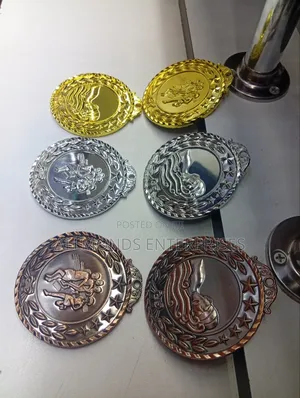 Swimming and Athletic Medals Without Lanyards