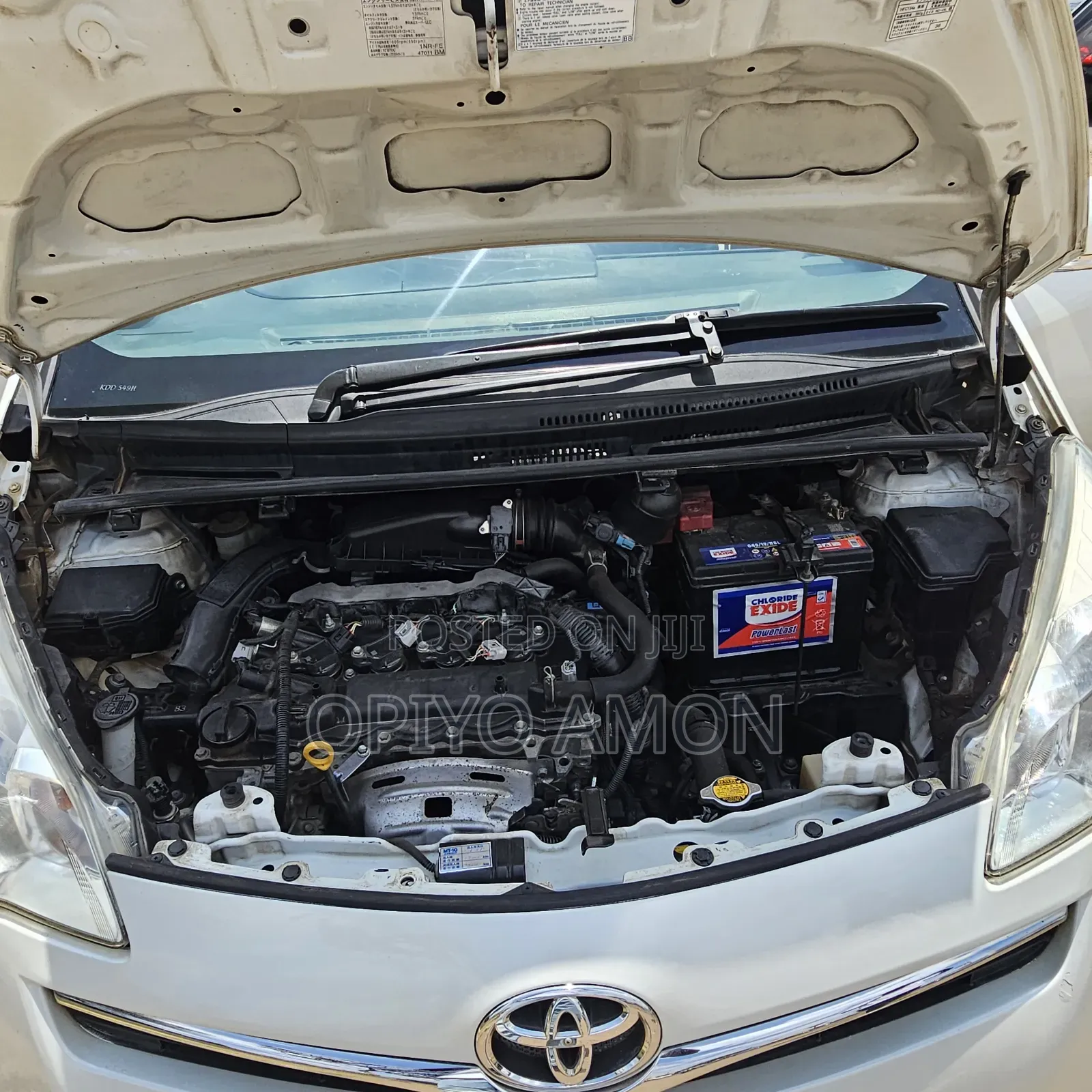 Toyota Ractis 2014 White