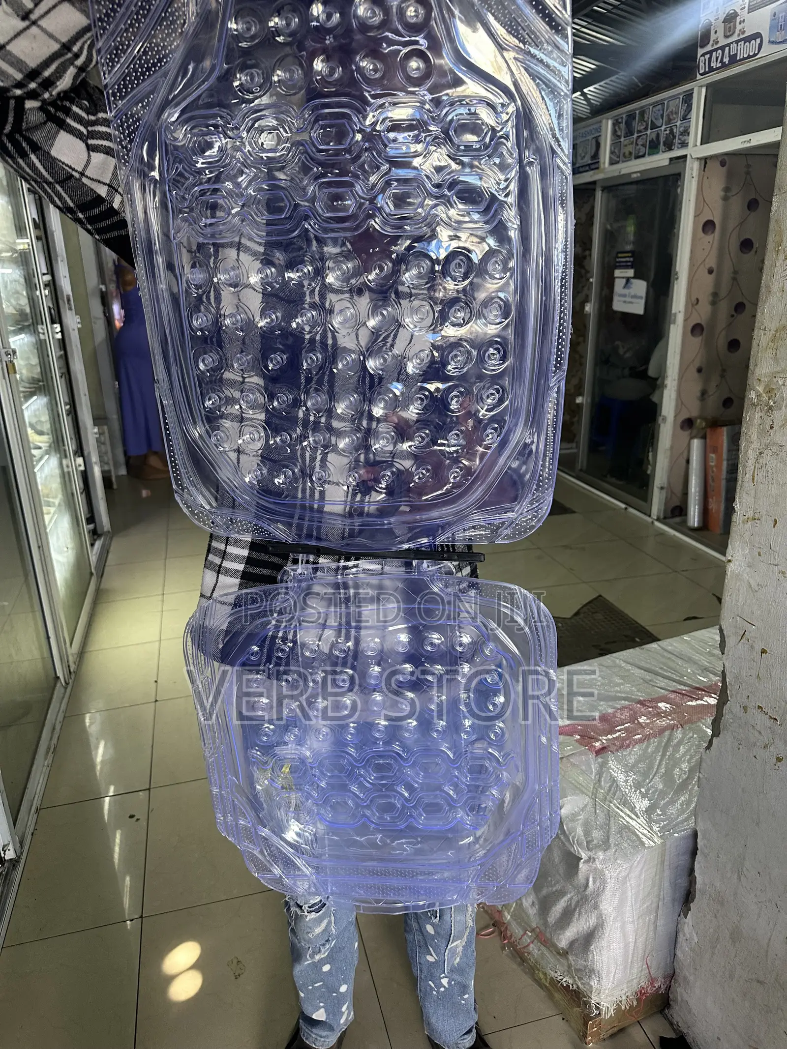 Clear 5 Seater Floor Mat