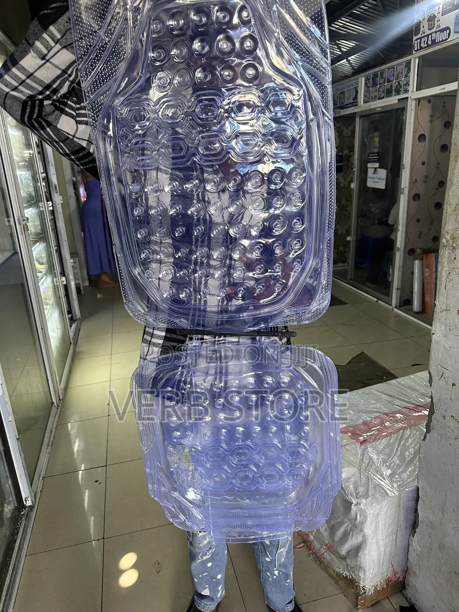 Clear 5 Seater Floor Mat