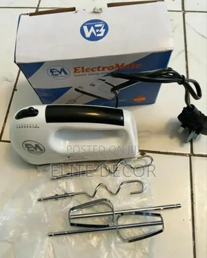 ElectroMate Hand Mixer | Electric Cake Mixer With Multiple Speeds