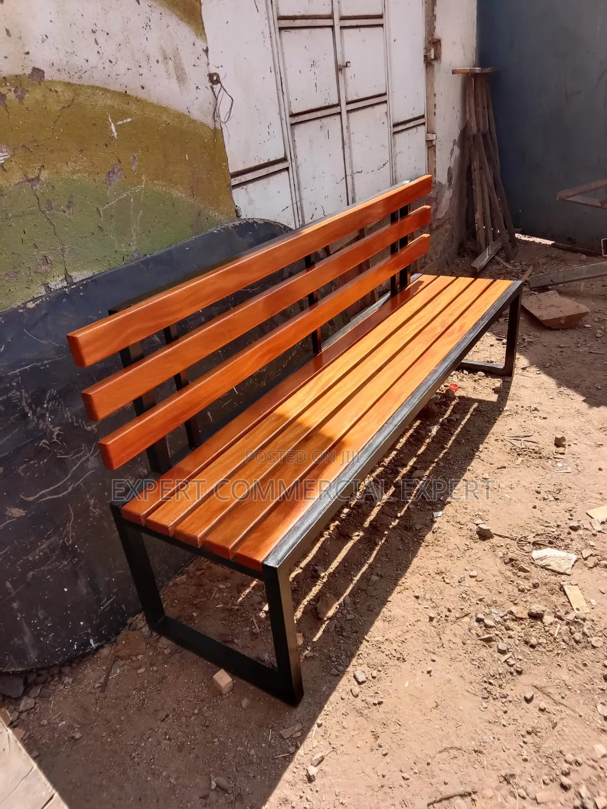 Outdoor Wooden Bench