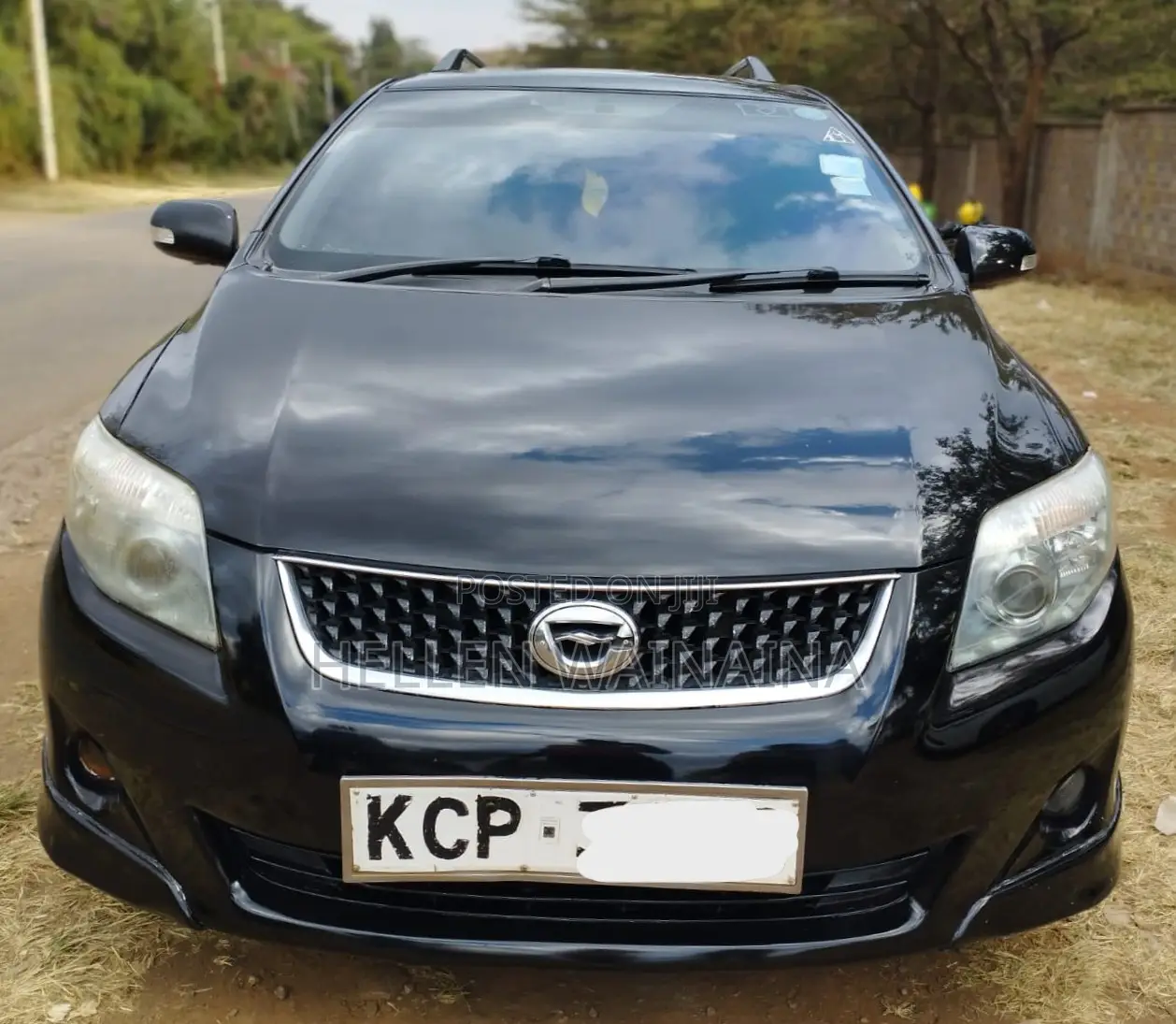 Toyota Corolla Fielder 2011 Black