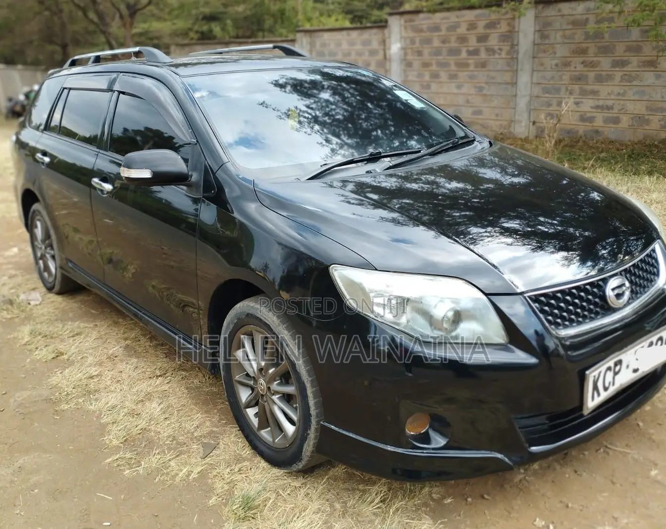 Toyota Corolla Fielder 2011 Black