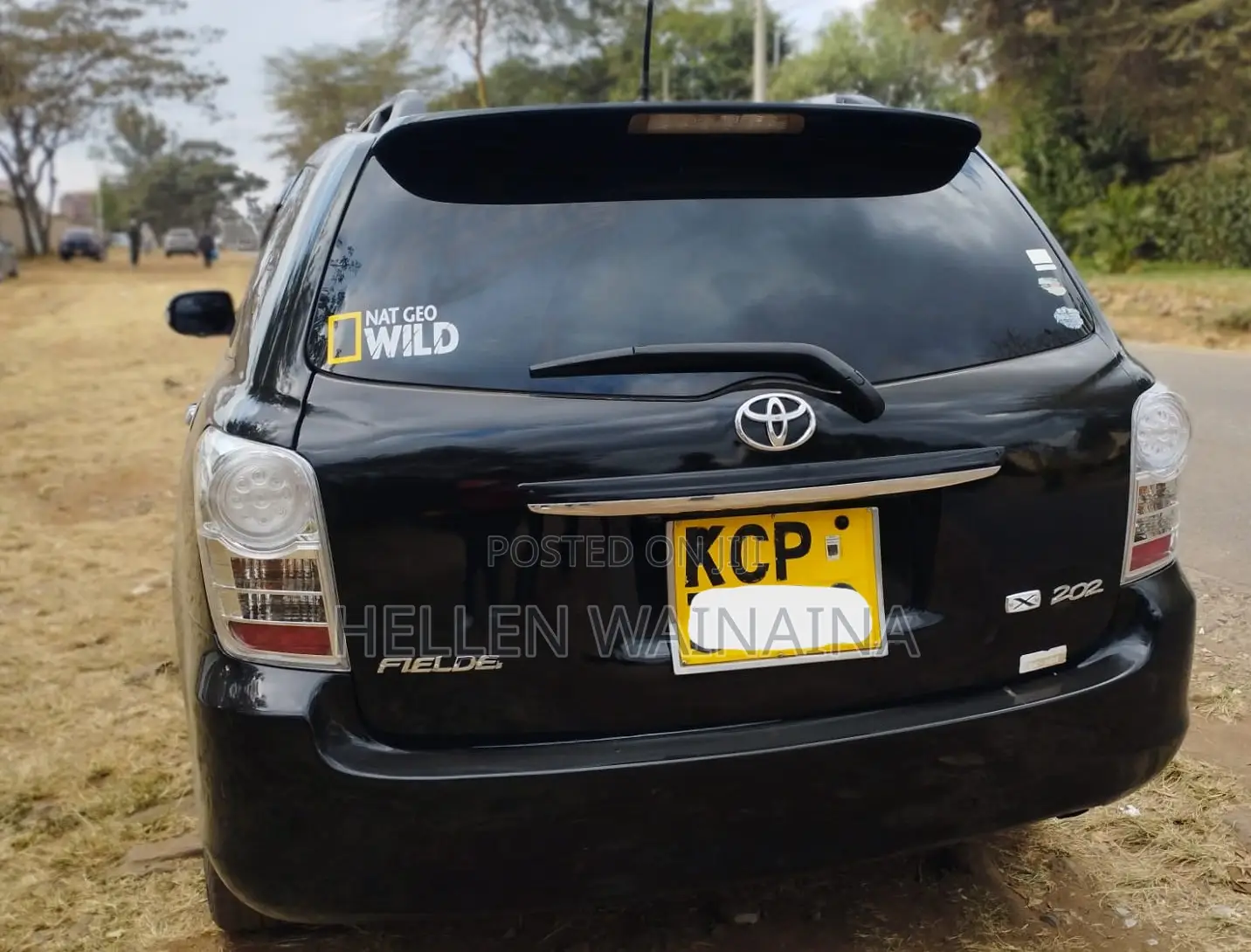Toyota Corolla Fielder 2011 Black