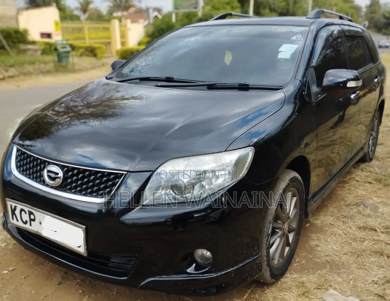 Toyota Corolla Fielder 2011 Black