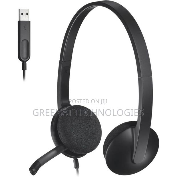 Logitech USB Headset H340, Stereo, USB Headset for Windows and Mac - main view