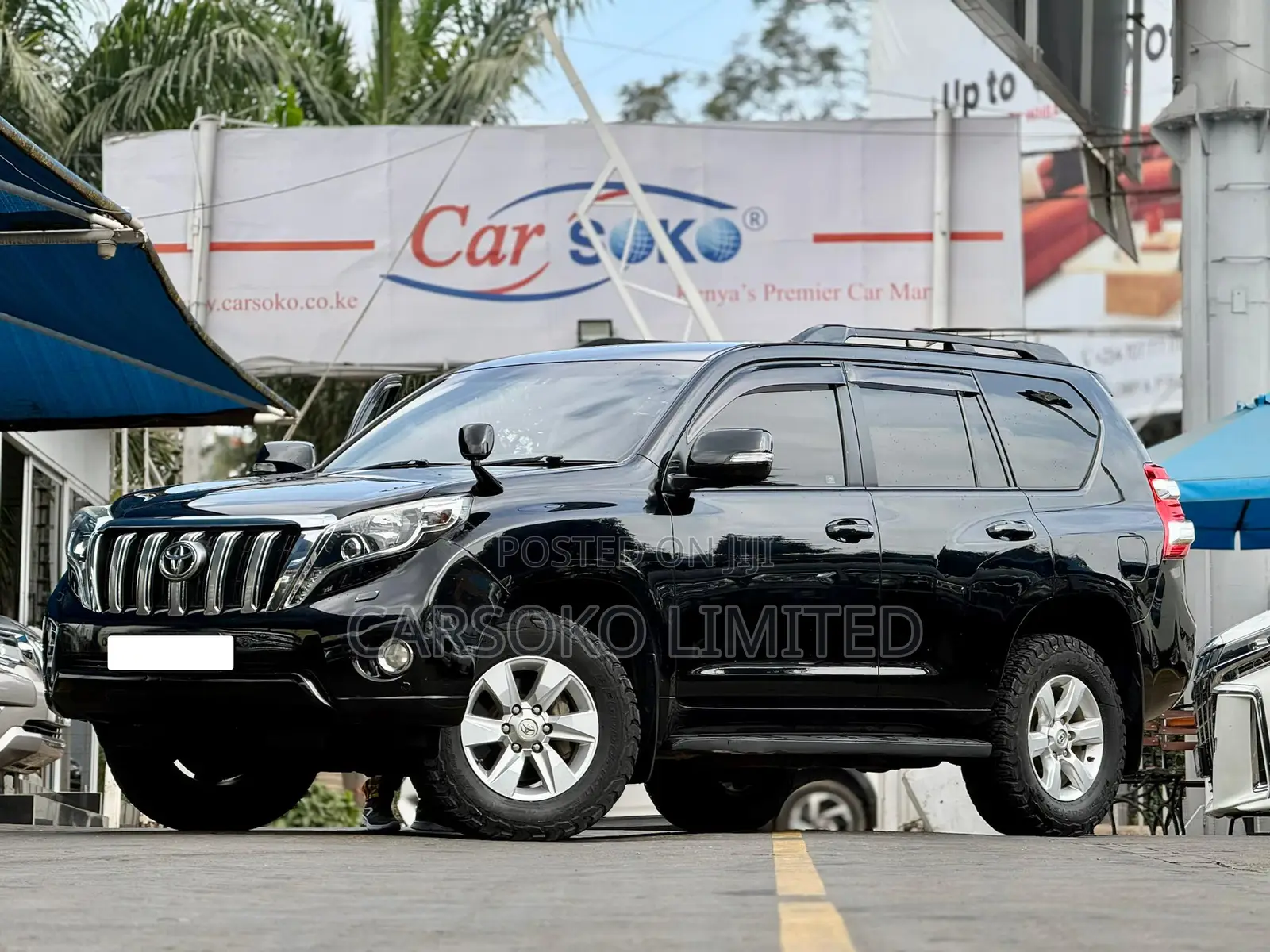 Toyota Land Cruiser Prado 2.8 2017 Black
