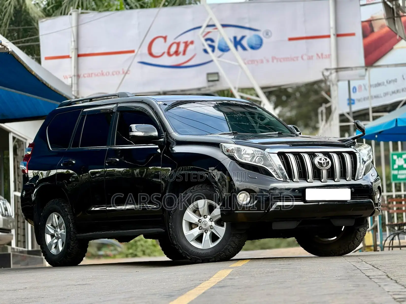 Toyota Land Cruiser Prado 2.8 2017 Black