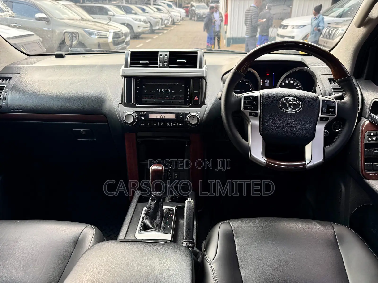 Toyota Land Cruiser Prado 2.8 2017 Black